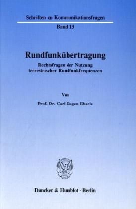Produktbild: Rundfunk&uuml;bertragung.