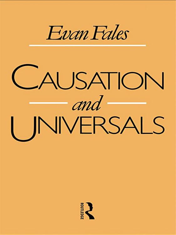 Produktbild: Causation and Universals