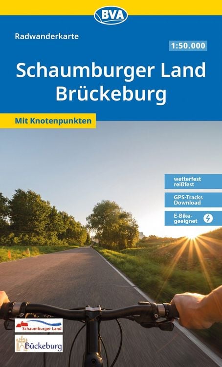 Produktbild: BVA Radwanderkarte Schaumburger Land / B&uuml;ckeburg mit Knotenpunkten 1:50.000