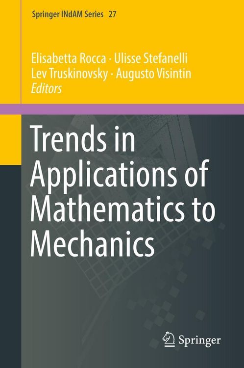 Produktbild: Trends in Applications of Mathematics to Mechanics