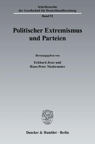 Produktbild: Politischer Extremismus und Parteien.