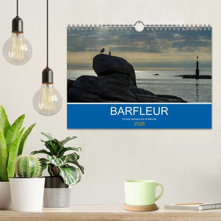 Produktbild: Barfleur Un port normand sur la Manche (Calendrier mural 2026 DIN A4 vertical), CALVENDO calendrier mensuel