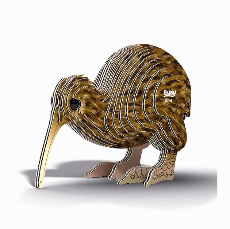 Produktbild: EUGY - 3D Bastelset Brauner Kiwi