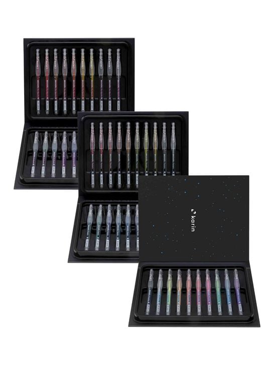 Produktbild: KARIN Gelstifte DECOGEL 1.0 COSMIC COLLECTION, 50er Set + 10 Ersatzminen