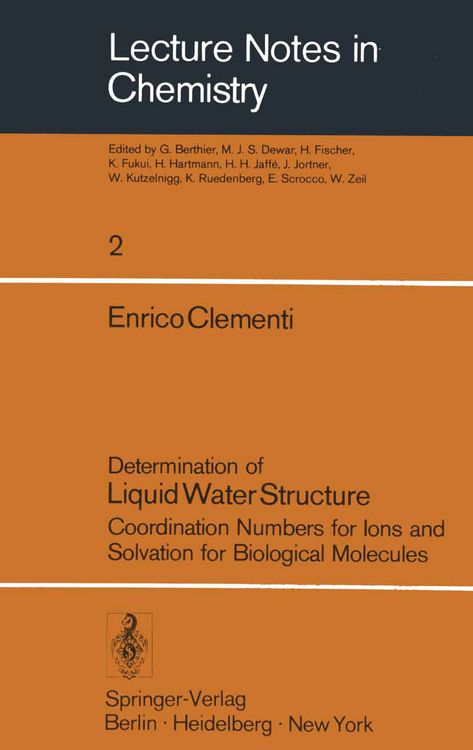 Produktbild: Determination of Liquid Water Structure