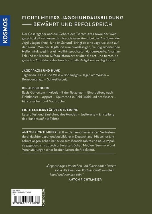 Produktbild: Die Ausbildung des Jagdhundes
