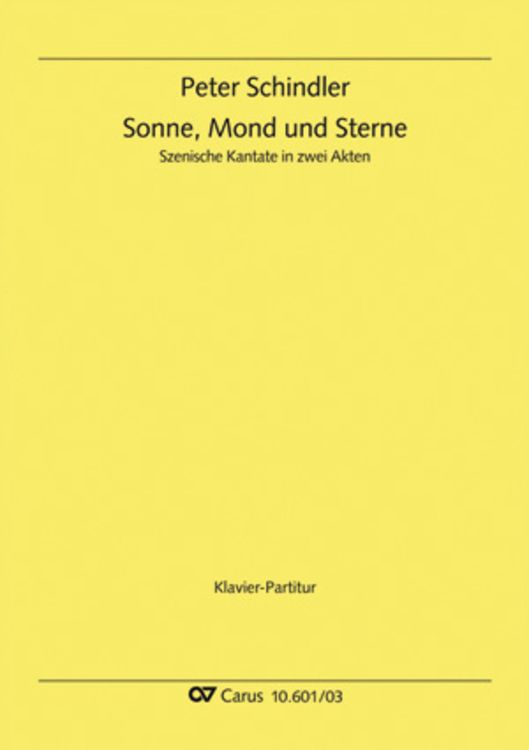 Produktbild: Sonne, Mond und Sterne (Klavierauszug)
