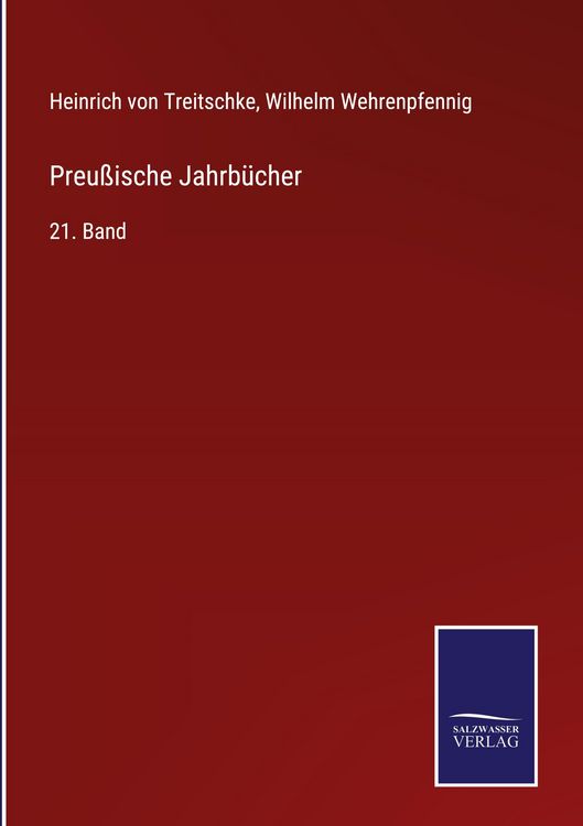 Produktbild: Preu&szlig;ische Jahrb&uuml;cher