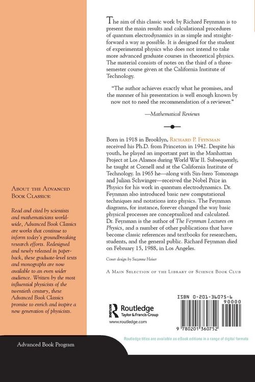 Produktbild: Quantum Electrodynamics