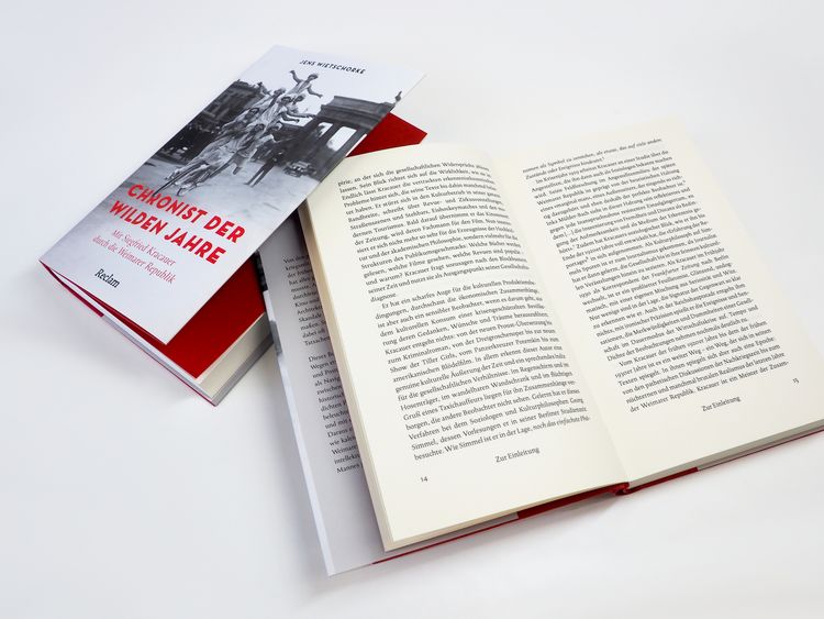 Produktbild: Chronist der wilden Jahre. Mit Siegfried Kracauer durch die Weimarer Republik