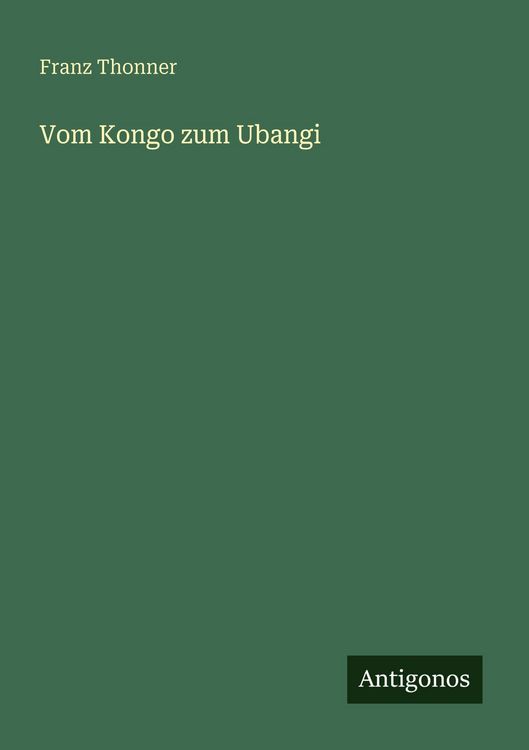 Produktbild: Vom Kongo zum Ubangi