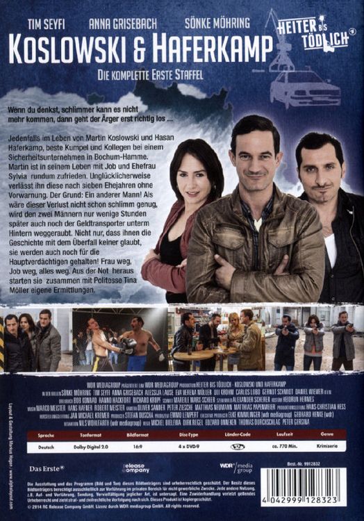 Produktbild: Koslowski & Haferkamp - Heiter bis t&ouml;dlich - Staffel 1 [4 DVDs]