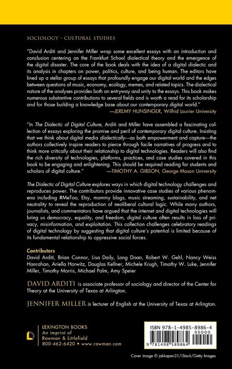 Produktbild: Dialectic of Digital Culture