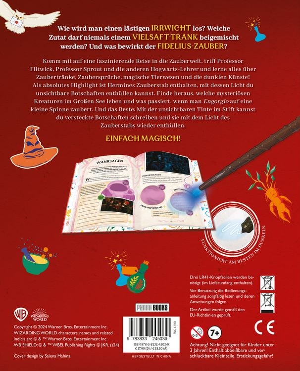 Produktbild: Aus den Filmen zu Harry Potter: Zauberspr&uuml;che & Zaubertr&auml;nke