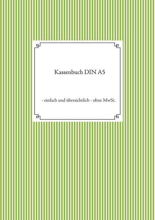 Produktbild: Kassenbuch DIN A5