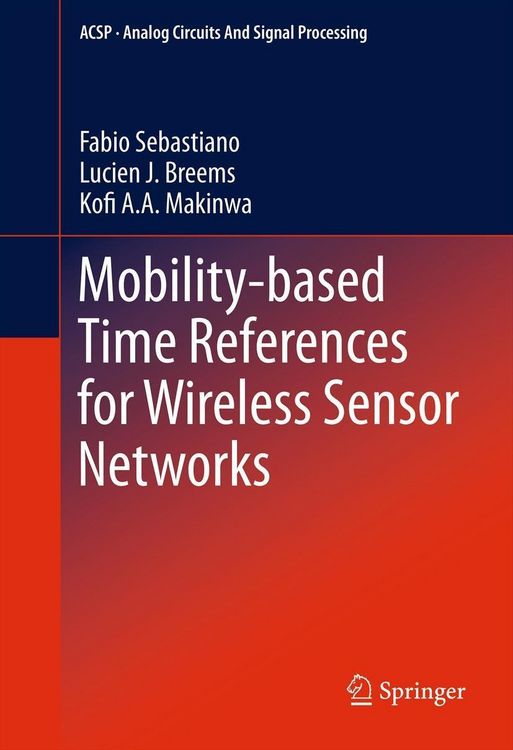Produktbild: Mobility-based Time References for Wireless Sensor Networks