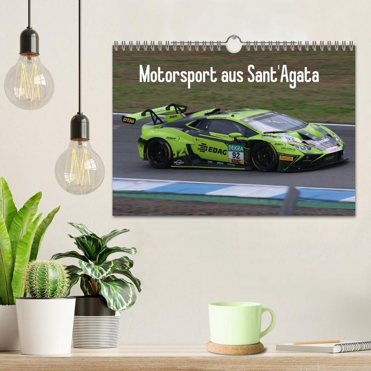 Produktbild: Motorsport aus Sant&rsquo;Agata (Wandkalender 2025 DIN A4 quer), CALVENDO Monatskalender