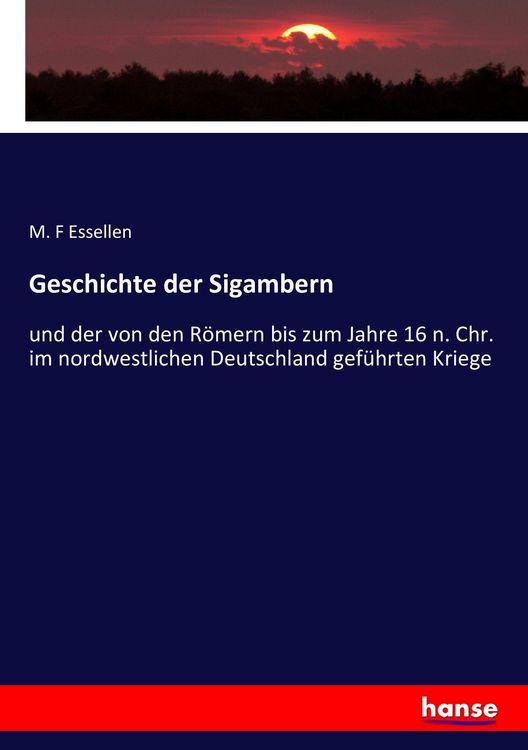 Produktbild: Geschichte der Sigambern