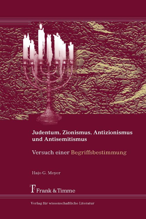 Produktbild: Judentum, Zionismus, Antizionismus und Antisemitismus