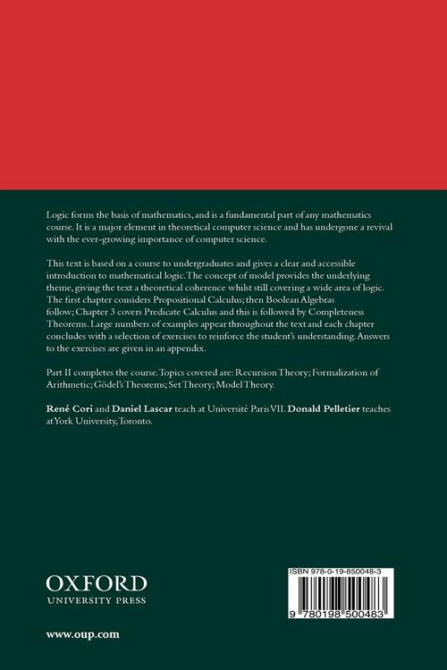 Produktbild: Mathematical Logic