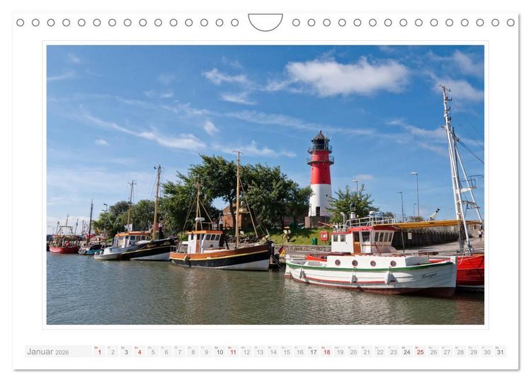 Produktbild: Schleswig-Holstein - &uuml;ber Stadt und Land (Wandkalender 2026 DIN A4 quer), CALVENDO Monatskalender