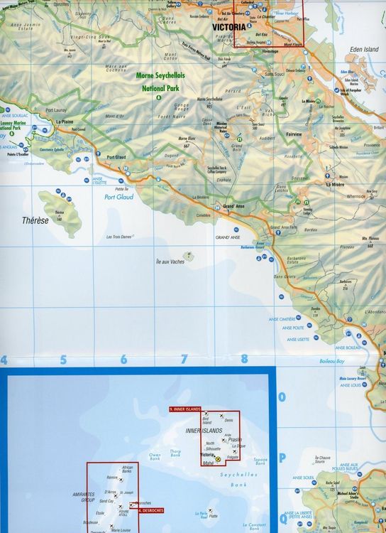 Produktbild: Seychellen 1 : 50 000