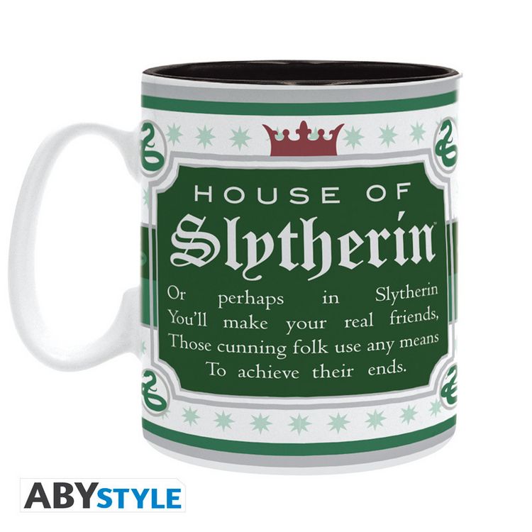 Produktbild: HARRY POTTER - Mug - 460 ml - Slytherin House - subli - box