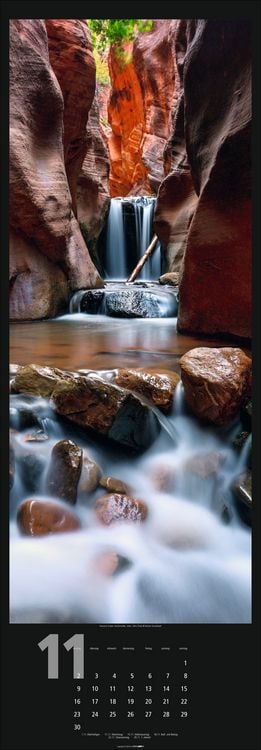 Produktbild: Wasserfälle Kalender 2026