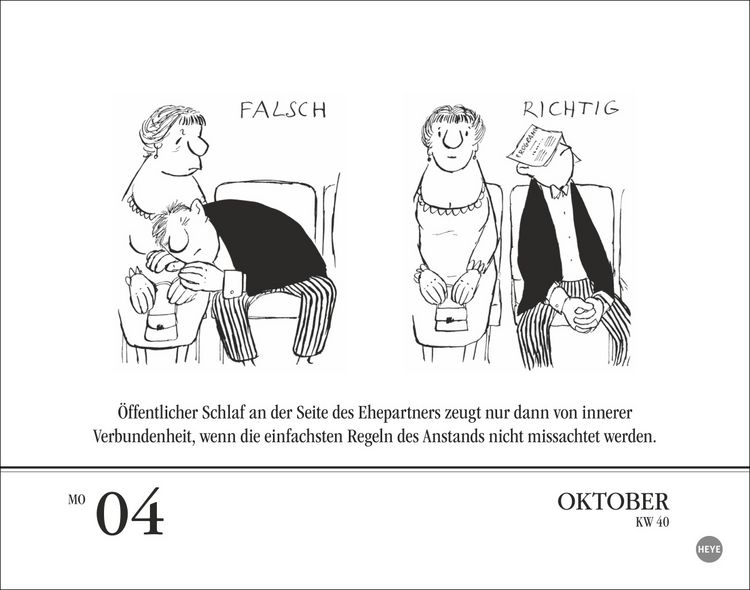 Produktbild: Loriot Tagesabrei&szlig;kalender 2027