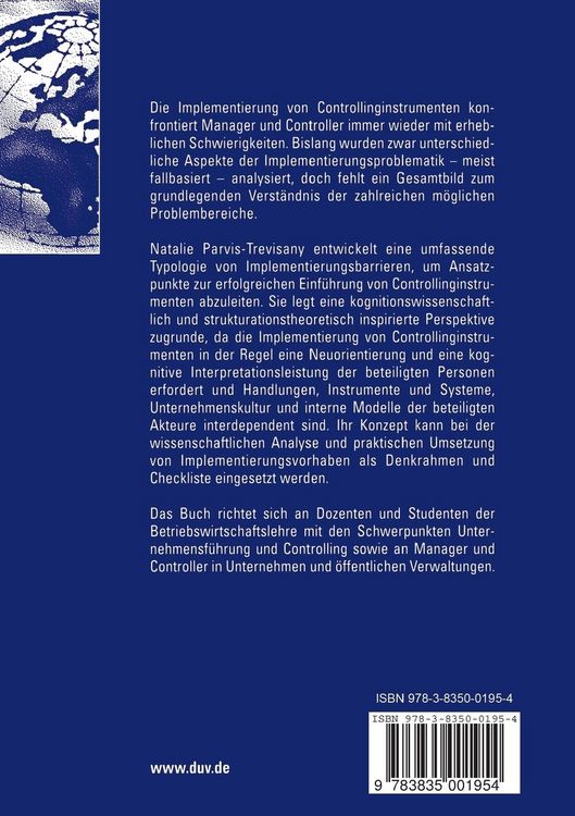 Produktbild: Implementierung von Controllinginstrumenten