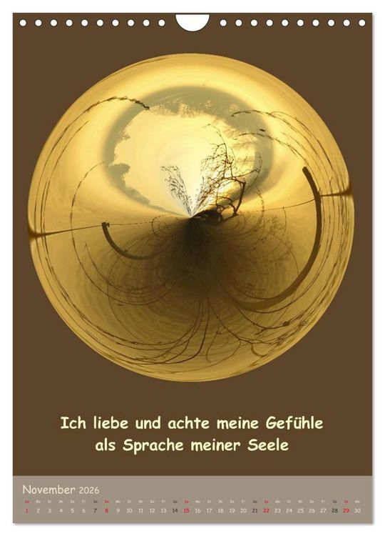 Produktbild: Meditative Natur (Wandkalender 2026 DIN A4 hoch), CALVENDO Monatskalender