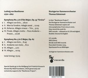 Produktbild: Beethoven 3 & 5 (1CD Mediabook)