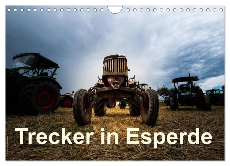 Produktbild: Treckertreff in Esperde (Wandkalender 2026 DIN A4 quer), CALVENDO Monatskalender