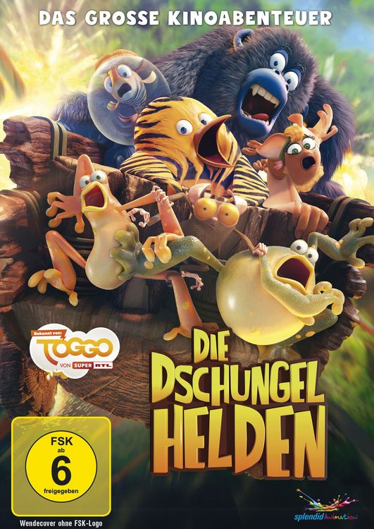 Produktbild: Die Dschungelhelden - Das gro&szlig;e Kinoabenteuer