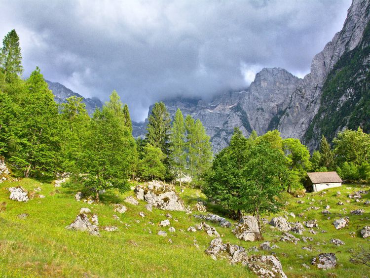 Produktbild: CALVENDO Puzzle Julische Alpen | 1000 Teile Lege-Gr&ouml;&szlig;e 64x48cm Foto-Puzzle f&uuml;r gl&uuml;ckliche Stunden