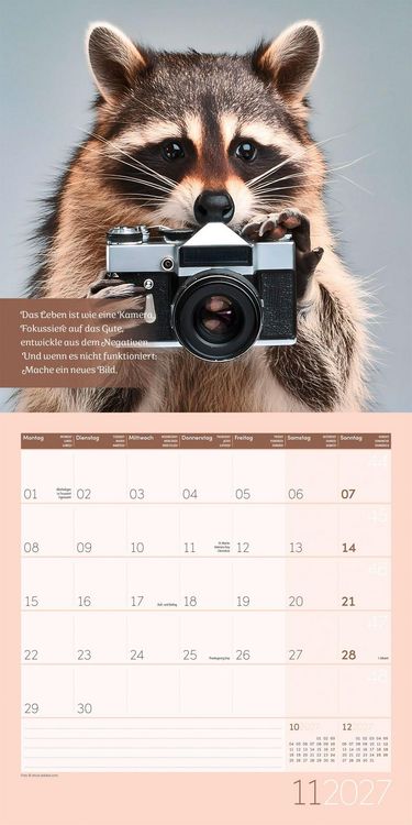Produktbild: Alles wird gut Kalender 2027 - 30x30 - Art12