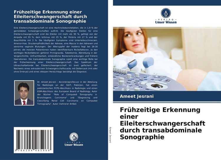 Produktbild: Fr&uuml;hzeitige Erkennung einer Eileiterschwangerschaft durch transabdominale Sonographie