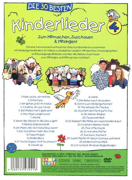 Die 30 besten Kinderlieder 4