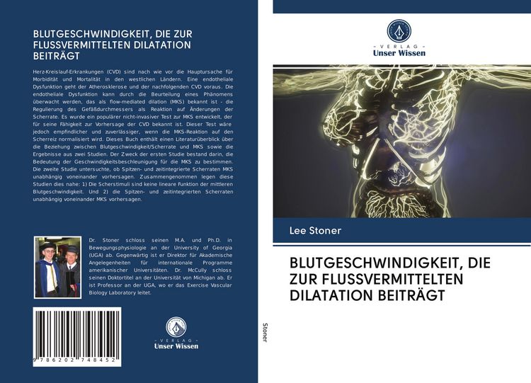 Produktbild: Blutgeschwindigkeit, die Zur Flussvermittelten Dilatation Beitr&auml;gt