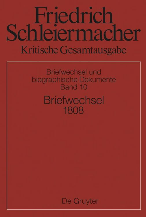 Produktbild: Briefwechsel 1808