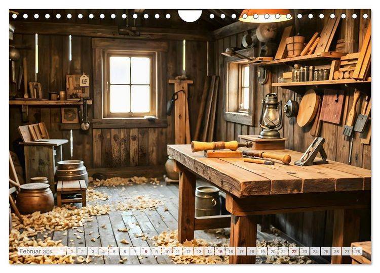 Produktbild: Wo der Tag nach Heu duftet - Zw&ouml;lf stille Monatsmomente im b&auml;uerlichen Rhythmus der Natur (Wandkalender 2026 DIN A4 quer), CALVENDO Monatskalender