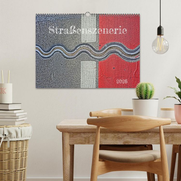 Produktbild: Stra&szlig;enszenerie (Wandkalender 2026 DIN A3 quer), CALVENDO Monatskalender