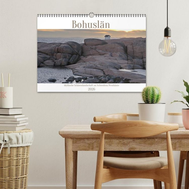 Produktbild: Bohusl&auml;n - Idyllische Sch&auml;renlandschaft an Schwedens Westk&uuml;ste (Wandkalender 2026 DIN A3 quer), CALVENDO Monatskalender