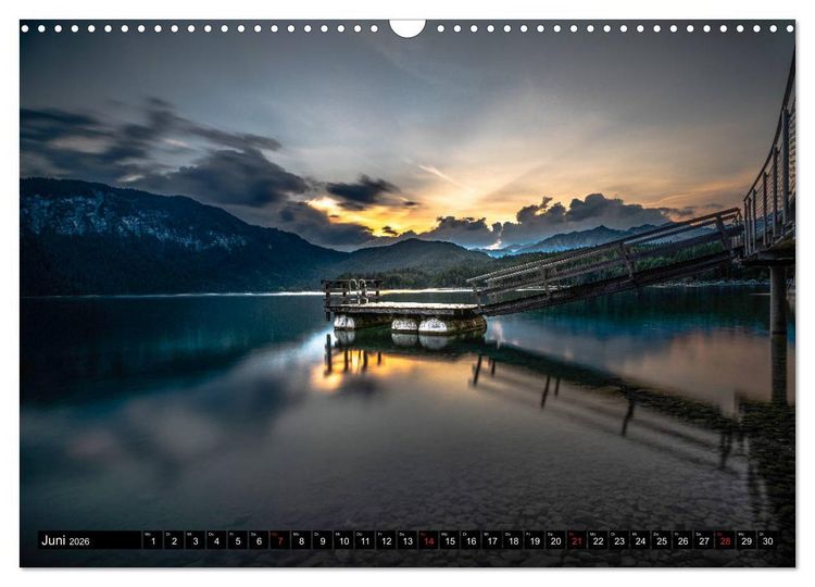 Produktbild: Alpen und Seen (Wandkalender 2026 DIN A3 quer), CALVENDO Monatskalender