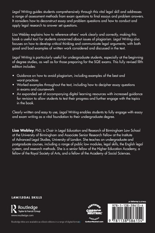 Produktbild: Legal Writing