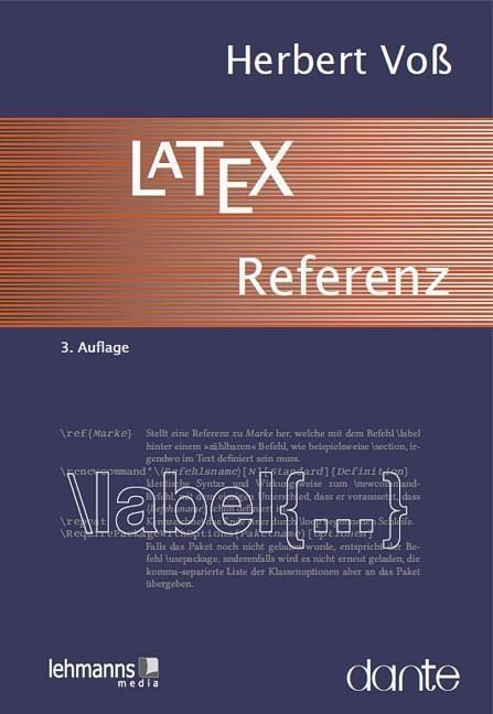 Produktbild: LaTeX-Referenz