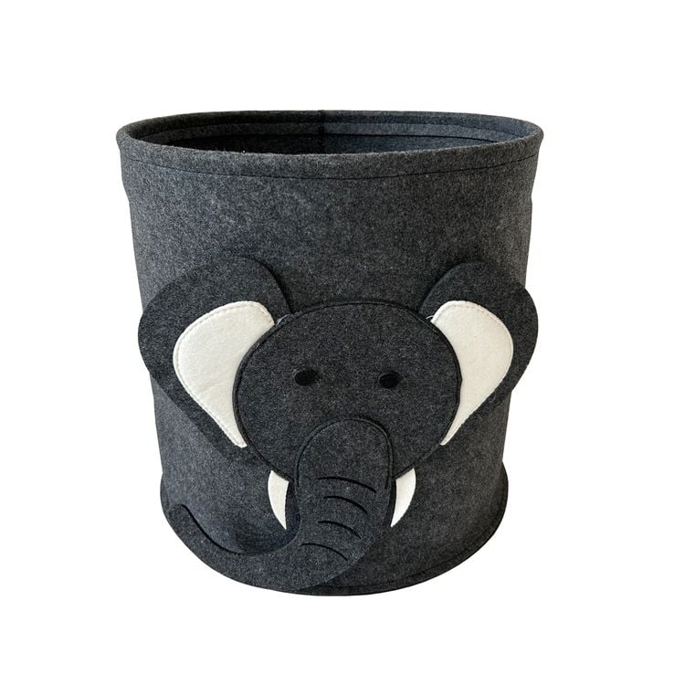 Produktbild: HTI-Living Aufbewahrungskorb Elefant rund