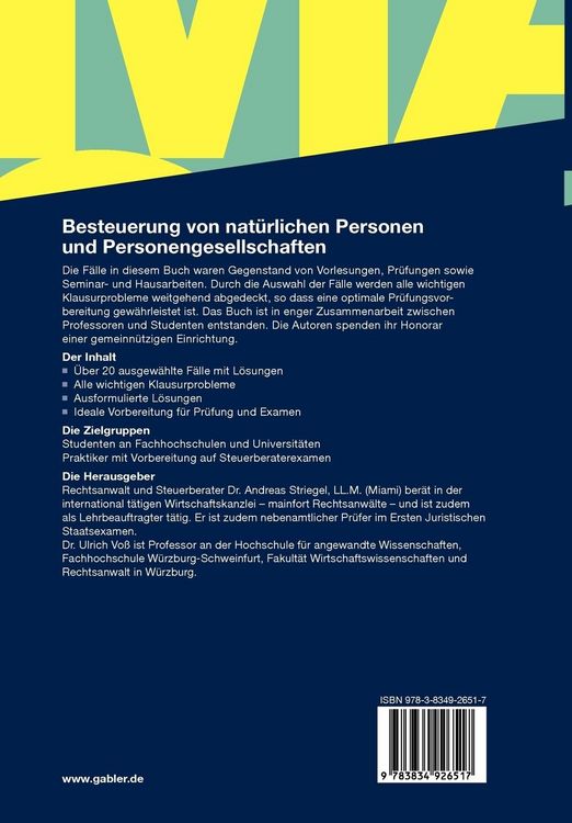 Produktbild: Besteuerung von nat&uuml;rlichen Personen und Personengesellschaften