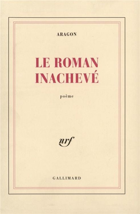Produktbild: Le roman inachev&eacute;
