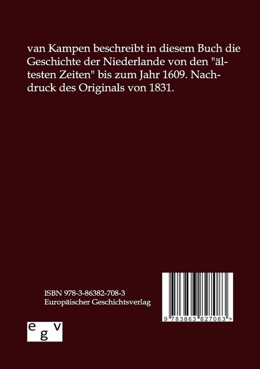 Produktbild: Geschichte der Niederlande
